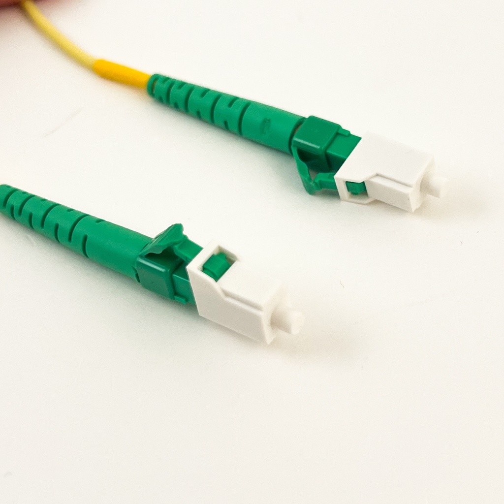 Kytkentäkuitu SM LC-APC/LC-A simpl Fibrain gold G657A1 LS0H 