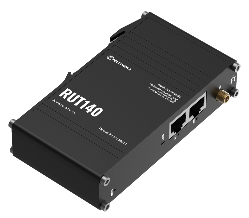 Modbus/WiFi -router WIFI4 2×10/100 Mbps DIN rail mounting