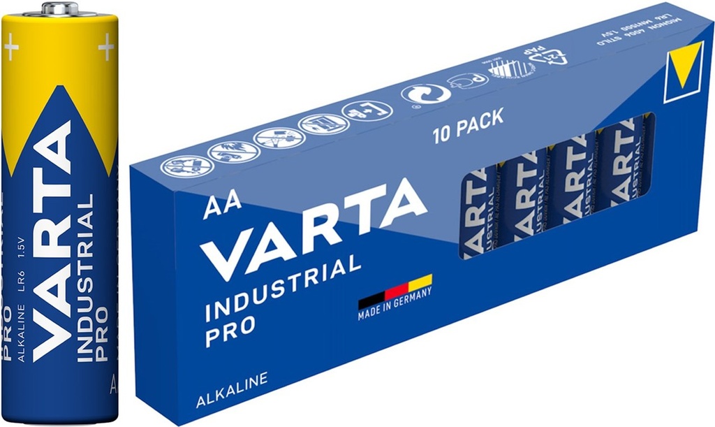 LR6/AA alkalineparisto 10 kpl Varta 