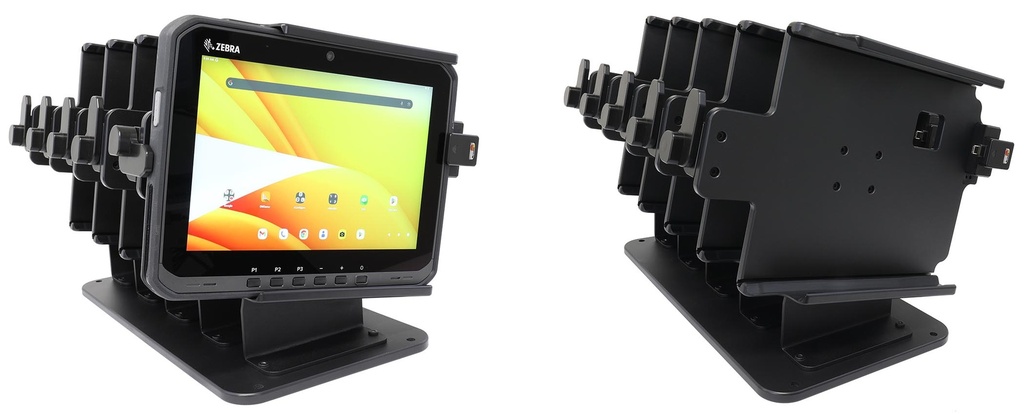 Pöytäteline 4 paikkaa Otterbox Samsung Galaxy Xcover Pro SM-G71 (kopio)