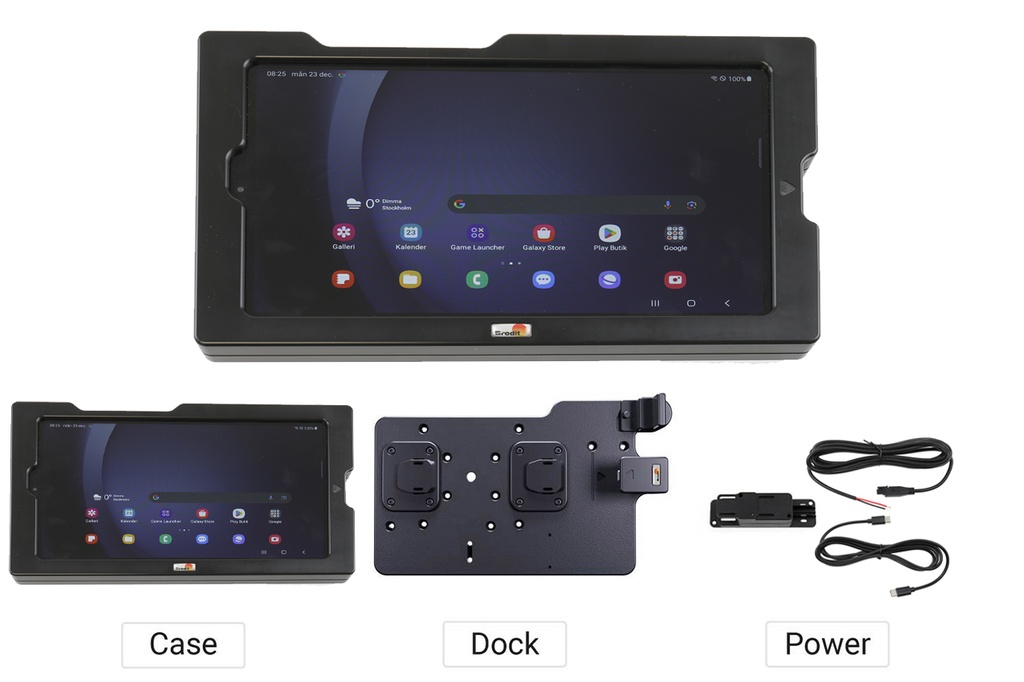 Brodit 217103 ModTek Hard Case Samsung Galaxy Tab A9/Tab A11 8.7