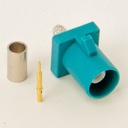 Fakra Z-male crimp HF214 H155 240 neutral (without keying)