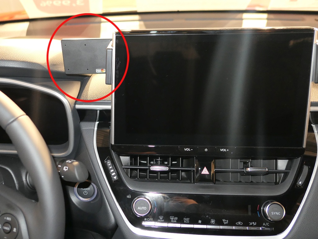 ProClip autokoht kiin kesk Suzuki Swace 25-26 Toyota Corolla Cross 23-26