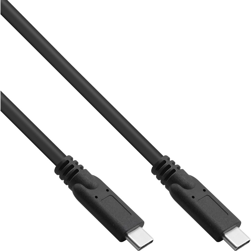 USB C-uros/USB C-uros 5 m USB3.2 Gen1x2 musta välijohto