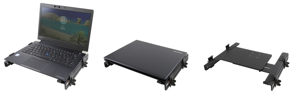 kannettavan tietokoneen teline, säädettävä (283–384 mm)