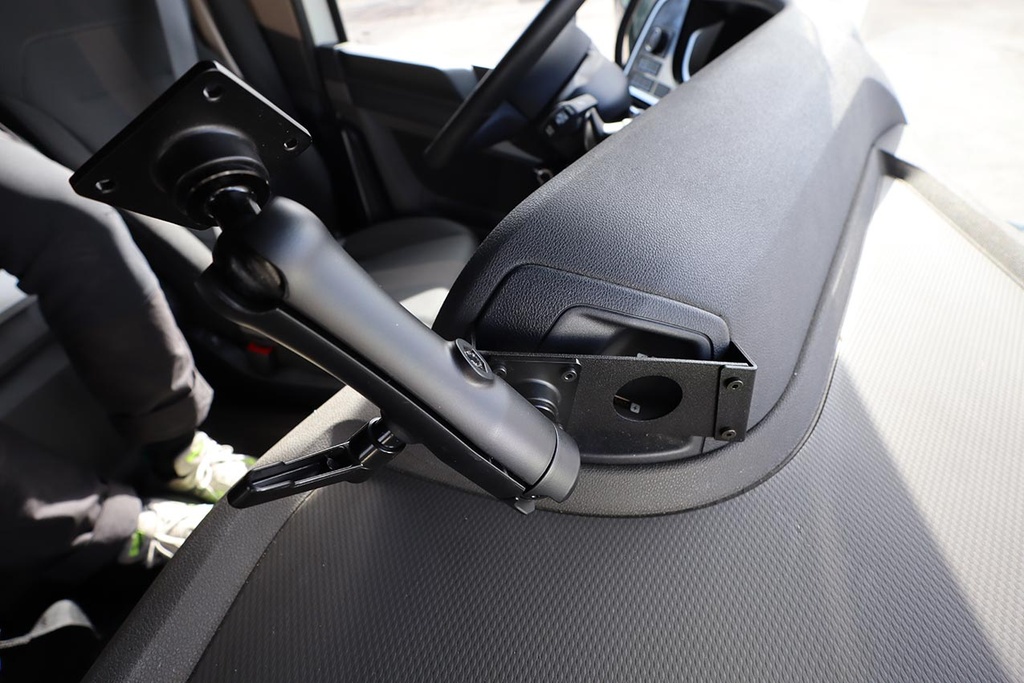 Brodit 213592 ProClip vehicle-specific angled mount center mount HEAVY DAF XG XF XD 2022-2026 includes 202038 pedestal mount