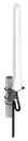 WiFi antenni 4x4 MiMo ulkokäyttöön ympärisäteilevä 2400-7200 MHz 8 dBi 2m kaapeli SMA-uros ja RP SMA-uros liittimet