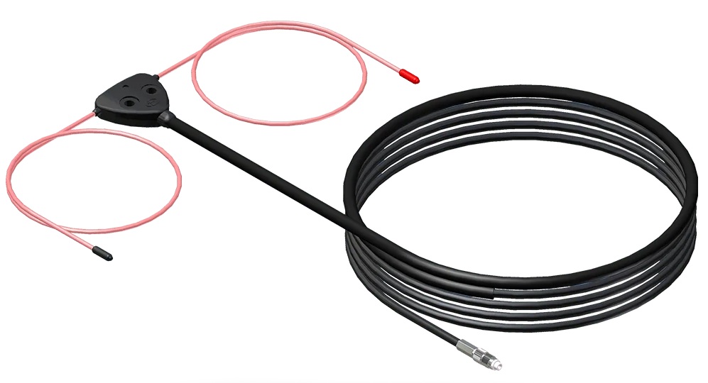 130 – 175MHz piilotettava antenni 2dBi 5m kaapeli FME-naaras liitin