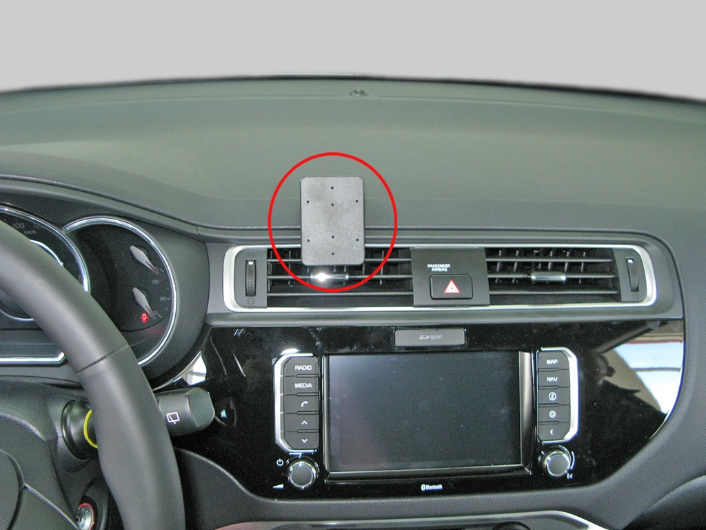 ProClip autokoht kiinnike keskelle Kia Rio 2015-2017 Center mount 