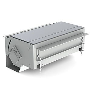 CablePort Frame kehyksellä 4-paikkaiselle moduulille alu
