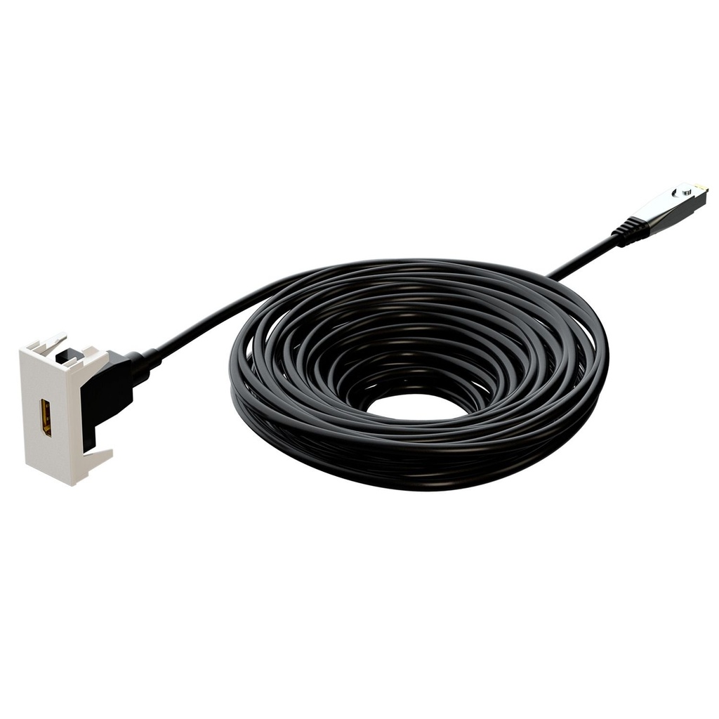 KF45 HDMI 20m AOC-kaapeli valkoinen  ½koko