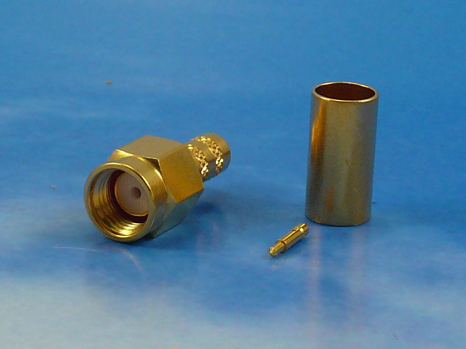 SMA-uros puristettava RG223
