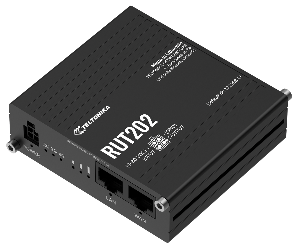 4G-router dual SIM WiFi4 2×Ethernet Cat 4 kompakt format