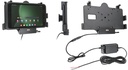 Aktiivinen kiinteä lataustelakka Samsung Galaxy Tab Active 3 / Active 5 12/24 V Pogo pins 2,7 A laturi E-hyv USB-host