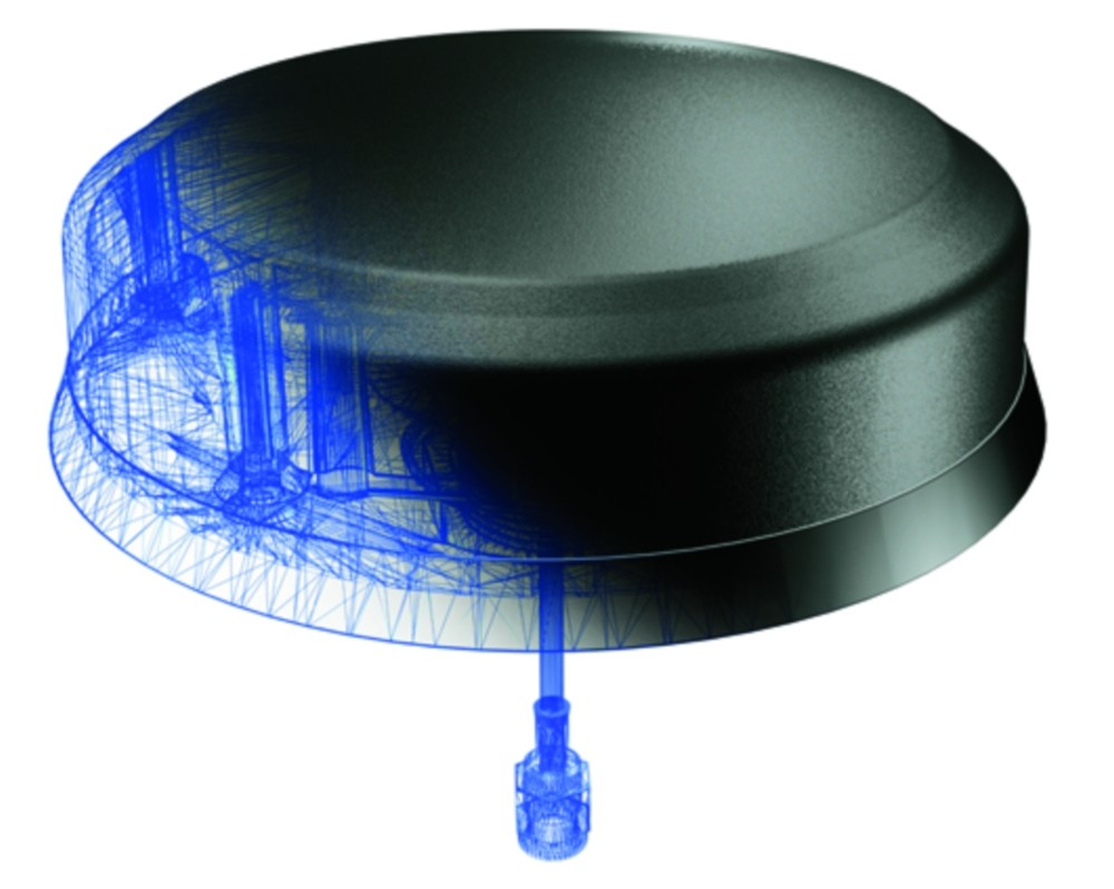 4G antenni M2M/IOT käyttöön 790-2690 MHz musta mutterikiinnitys 0,5m kaapeli SMA-uros liitin SmartDisc (VARIANTTI)