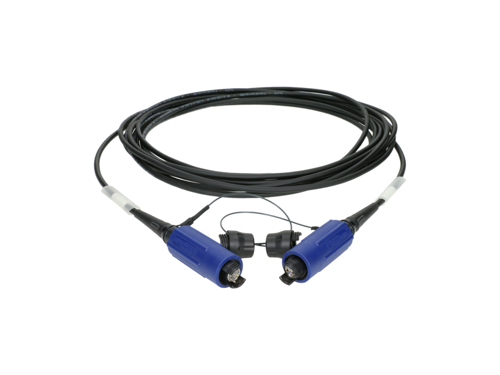 KLOTZ SmartBeam DODEKA 12 OS2 -valokuitukaapeli, 2 × SmartBeam-12 50 m
