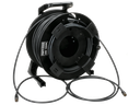 12G-SDI UHD/4K -videokaapeli kelalla, Neutrik BNC VD125LPS - 1.2L/4.8 DZ PUR
