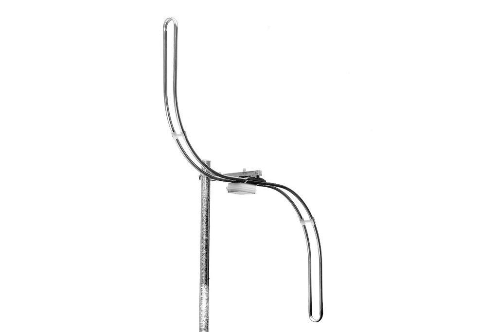 FM-antenni Z-dipoli vaaka-/pystypolarisaatio 1 dB, 233 mm