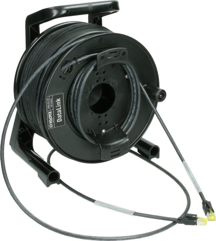 KLOTZ CP6RR1PW CAT7 S/FTP RJ45–RJ45 PUR network cable on drum