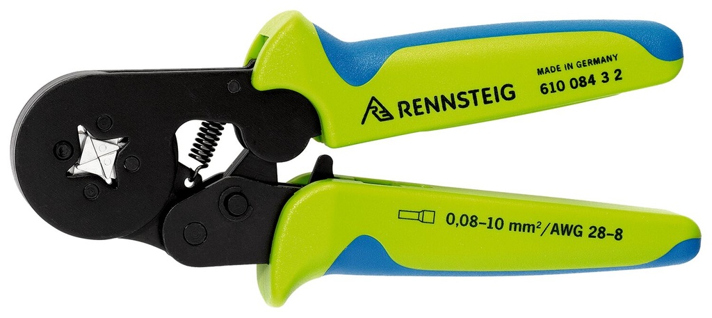 Rennsteig PEW 8.84 ferrule crimping pliers 0.08–10 mm², 61008432