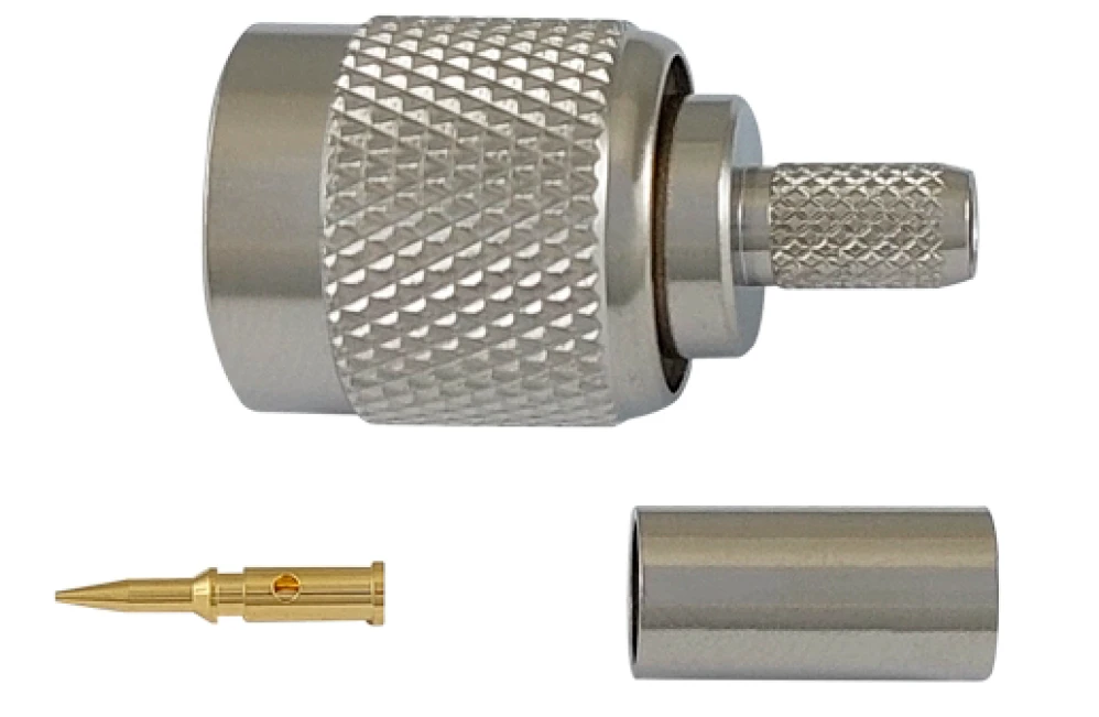TNC-uros Aircell 5 puristettava liitin