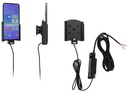 Lataava puhelinteline Samsung Galaxy A36, kiinteä 12/24 V asennus, USB-C + USB-A 60 W – Brodit
