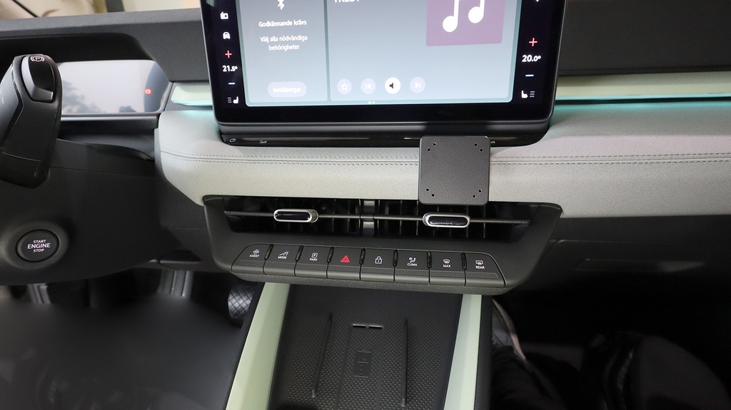 Brodit 856326 ProClip mittfäste, Skoda Epiq 2027, LHD