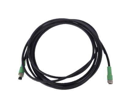 Roger 12 VDC M8-virtajatkokaapeli GNSS-toistimille