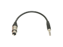 XLR3-naar/6,3-uros ster Klotz 1m musta M1 Prime balansoitu