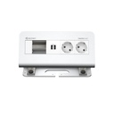 CPD² 4-paikk.2*suko 2*USB lataus1 vapaa paikka, ALU