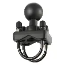 RAM-kiinnike 2x U-pultti C-pallo 19-26mm putkelle