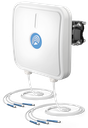 QuSector WiFi6e 120 asteen suunta/sektori antenni 6x6 MiMo 2.4GHz ja 5-7.1 GHz taajuudet 7 dBi vahvistus 70 cm kaapeli RP SMA-uros liitin