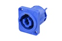 powerCON Power-IN runkoliitin Neutrik D-aukko sininen 16A 3-nap