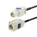 Fakra B-uros/Fakra B-naaras 4 m HF195 välijohto