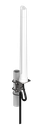 WiFi antenni ulkokäyttöön 2x2 MiMo ympärisäteilevä 2400-7200 MHz 10 dBi 2x2 m kaapeli SMA-uros ja RP-SMA-uros adapterit