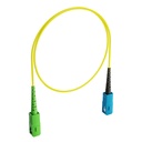 Kytkentäkuitu SM SC-APC/SC simpl Fibrain gold G657A1 LS0H 